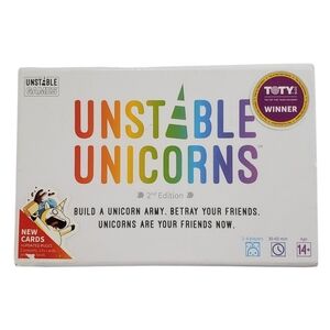 🟢 Unstable Unicorns Card Game Sealed NIP Strategy Party Game